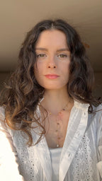 Eugénie doré - Collier acier
