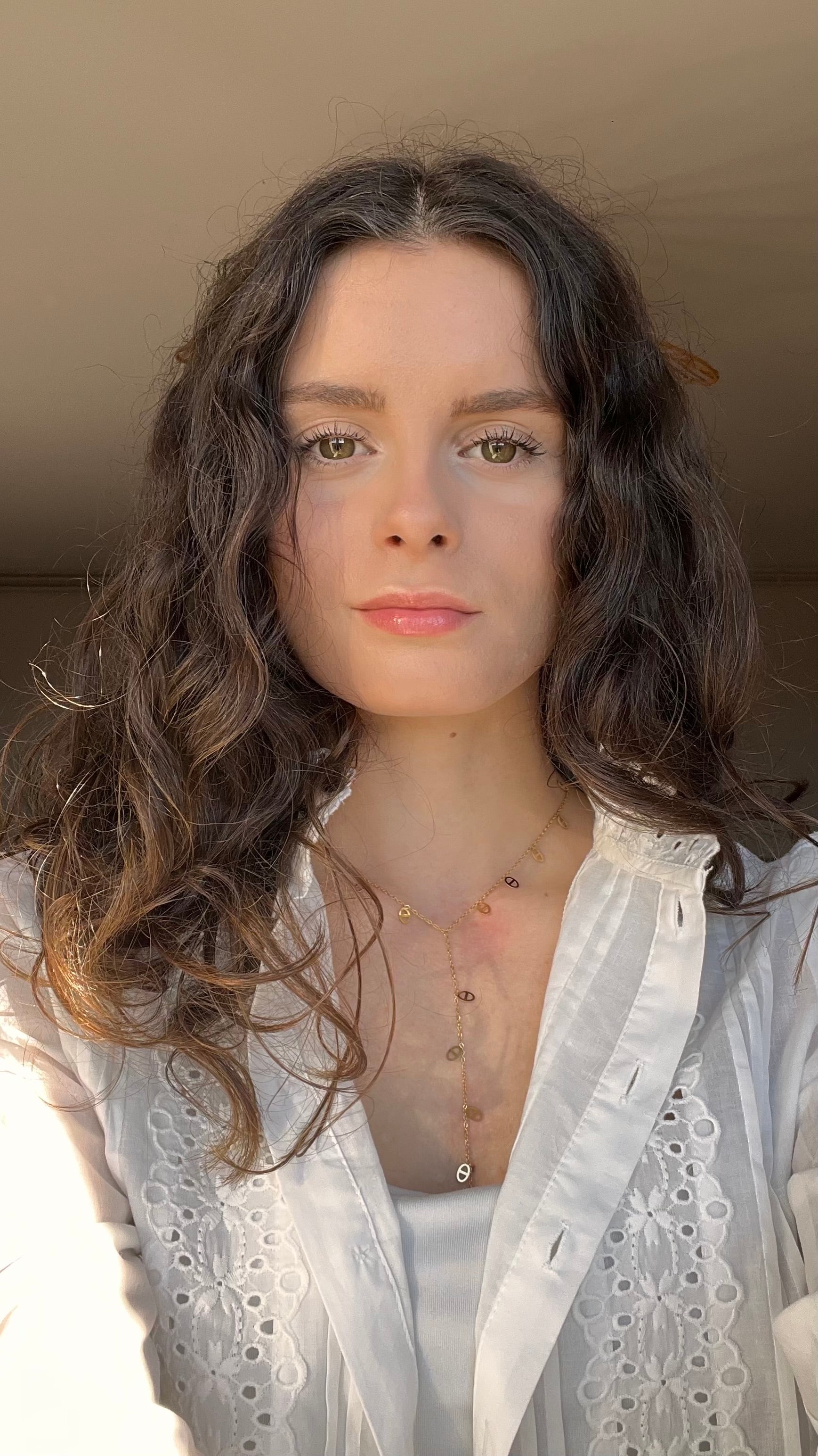 Eugénie doré - Collier acier