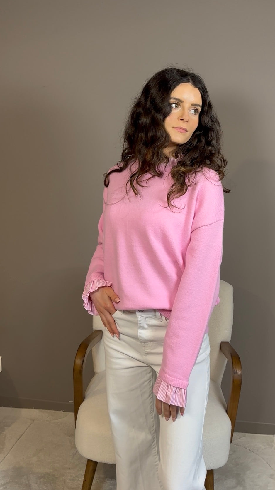 Odile rose - Pull uni