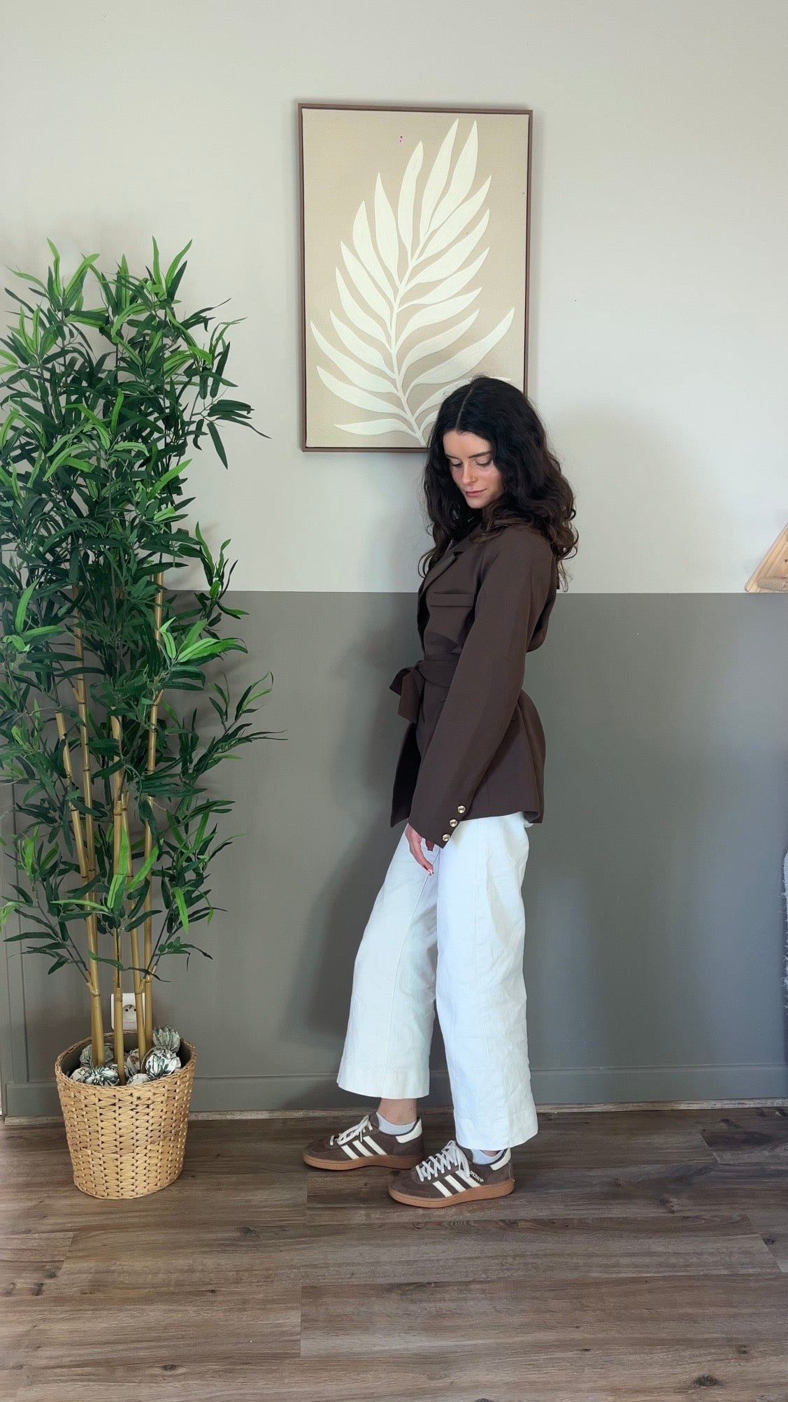 Grayce chocolat - Veste blazer