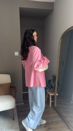Loane rose - Blazer cintré