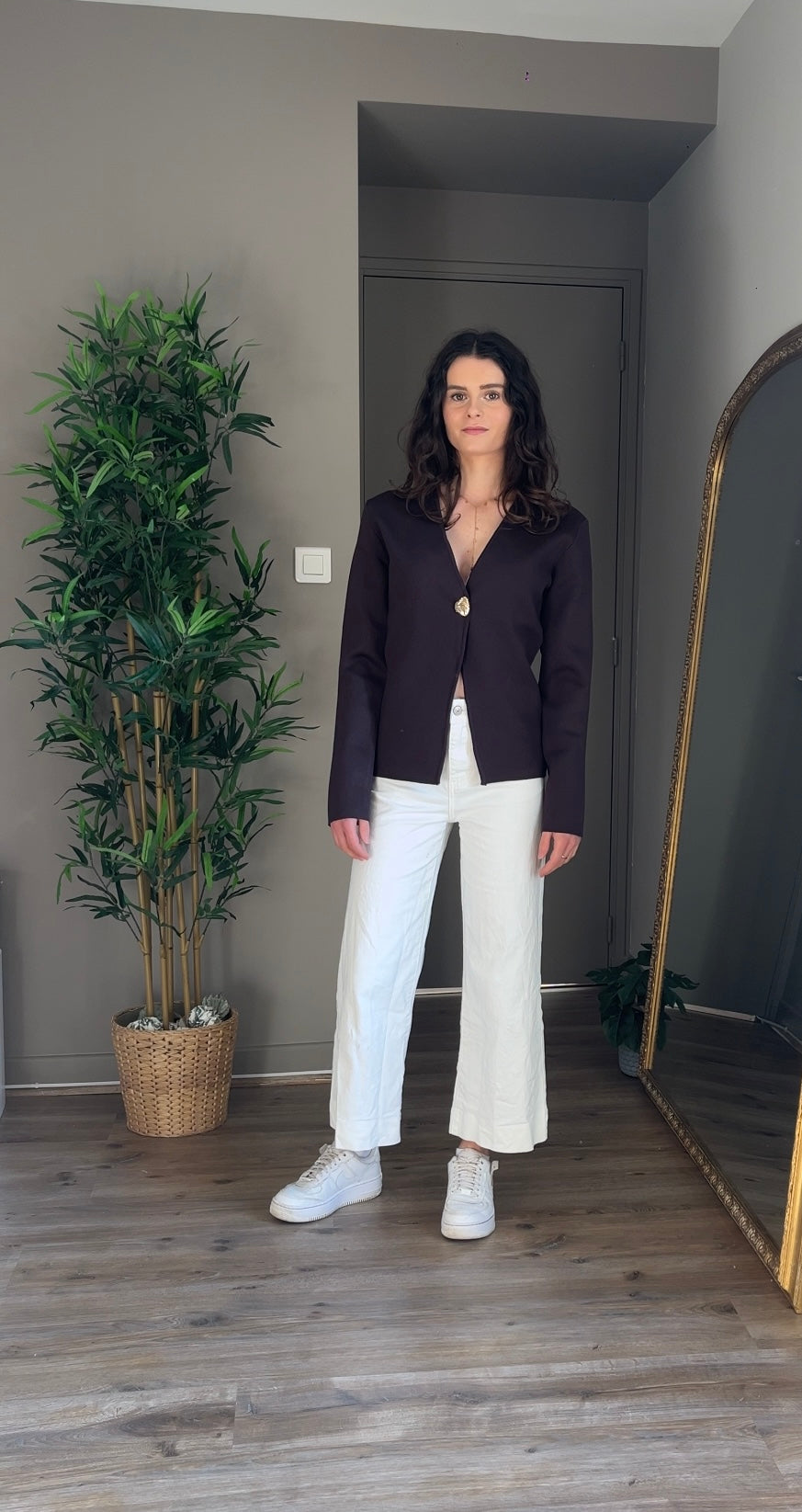 ZOE CHOCOLAT - VESTE AJUSTEE