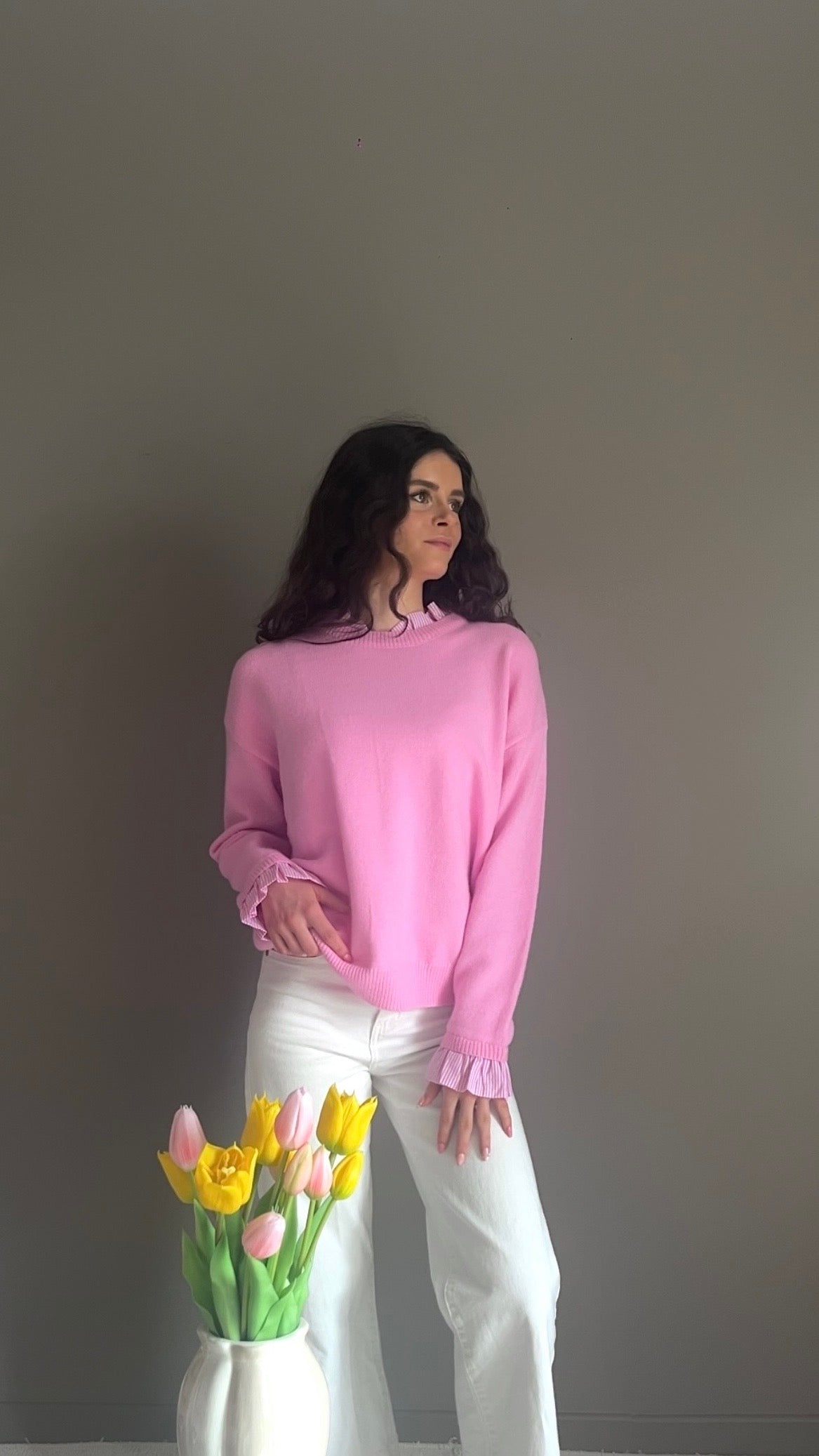 Odile rose - Pull uni