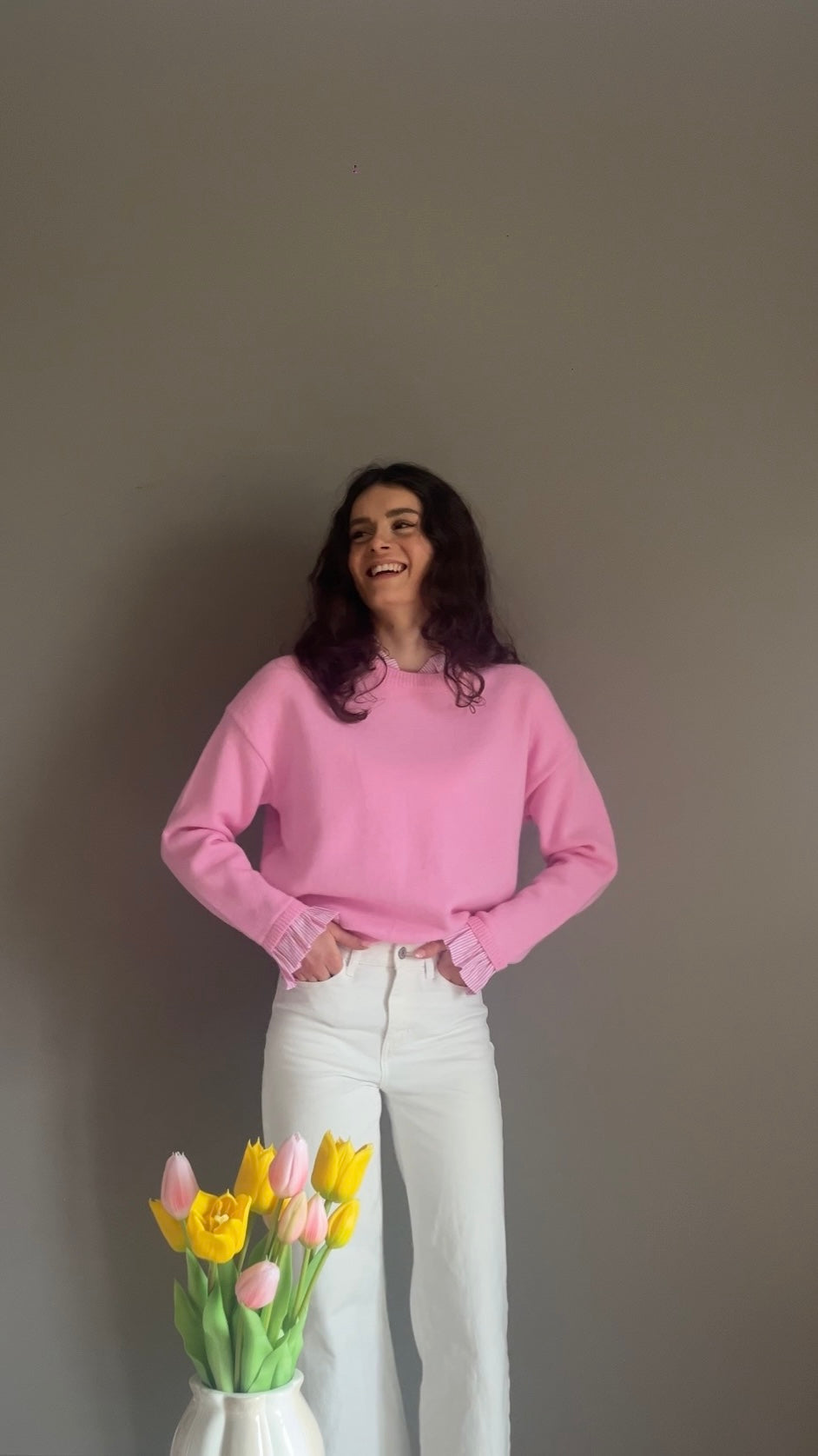 Odile rose - Pull uni