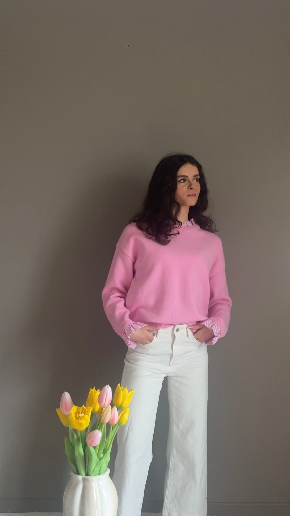 Odile rose - Pull uni